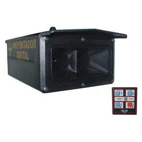 AHUYENTADOR DIGITAL PAJAROS RH112 40 W RADIO DE ACCION 1 HECTAREA,NOCHE 2 HECTAREA