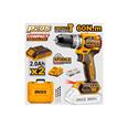 TALADRO ATORNILLADOR BRUSHLES 60Nm 20V (CARGADOR + 2 BATERIAS 2AH)